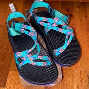 NIB Chaco toddler size 11 mint coral purple